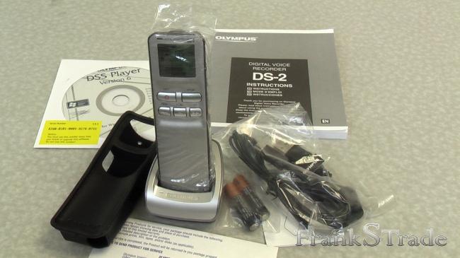 Olympus DS-2 Digital Voice Recorder Handheld Portable 22 Hours in LP Mode 